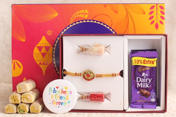 send Rakhi with chocolates