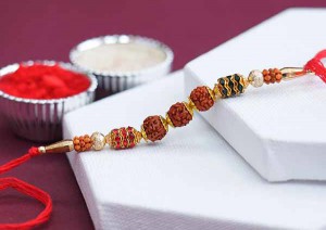 Rudraksha rakhi
