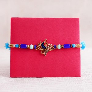 peacock rakhi