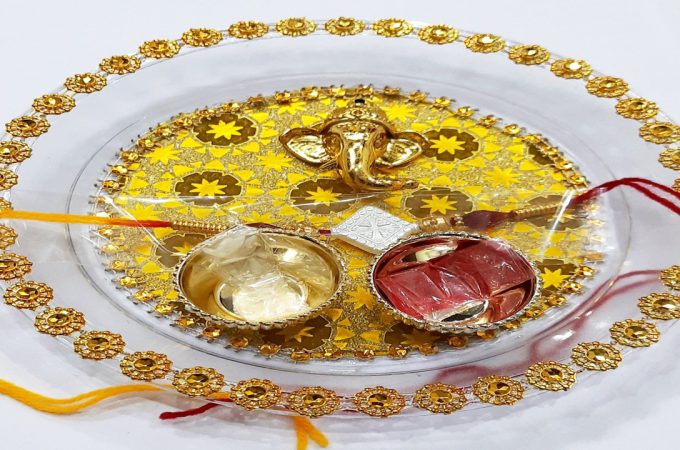 How to make DIY Puja thali for Raksha Bandhan?