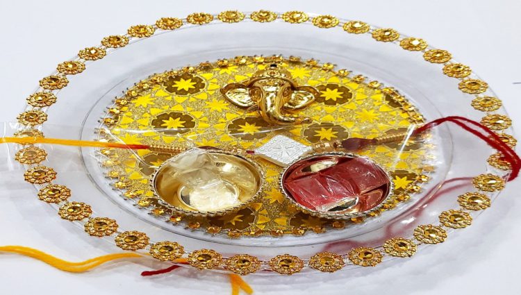 How to make DIY Puja thali for Raksha Bandhan?
