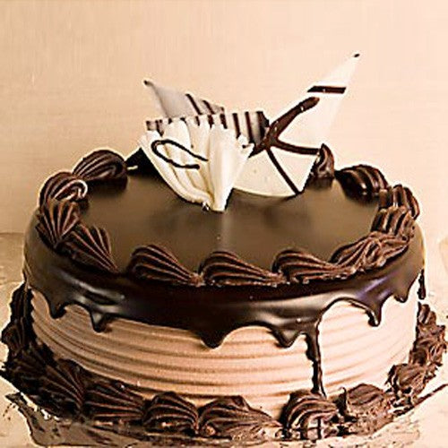 Yummy Dark Chocolate Delight Cake
