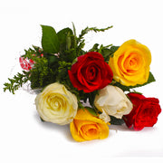 Rainbow Rose Delight Bouquet