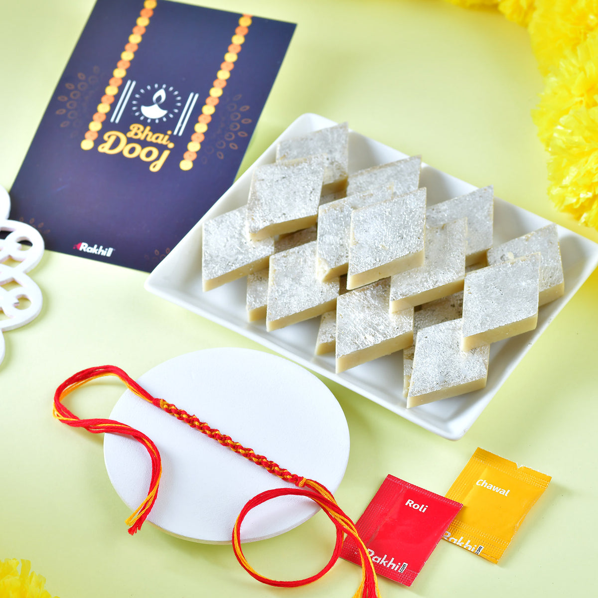 Bhaidooj Festive Kaju Katli Gift