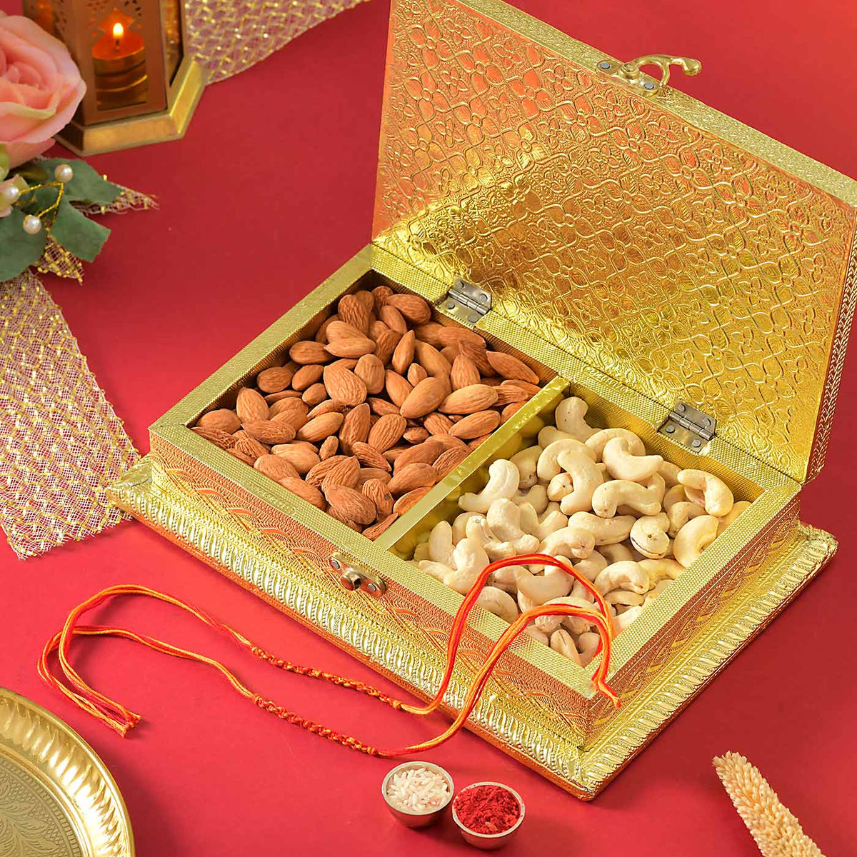 Premium Cashew Almond For Bhaidooj Gift