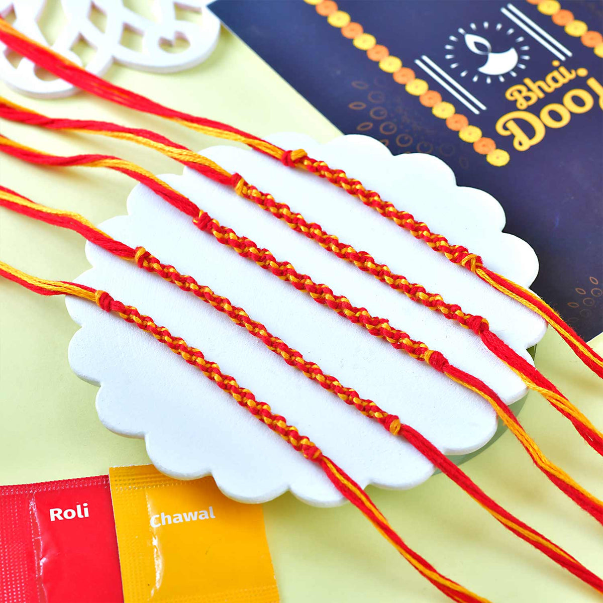 Five Pavitra Bhai Dooj  Dhaga