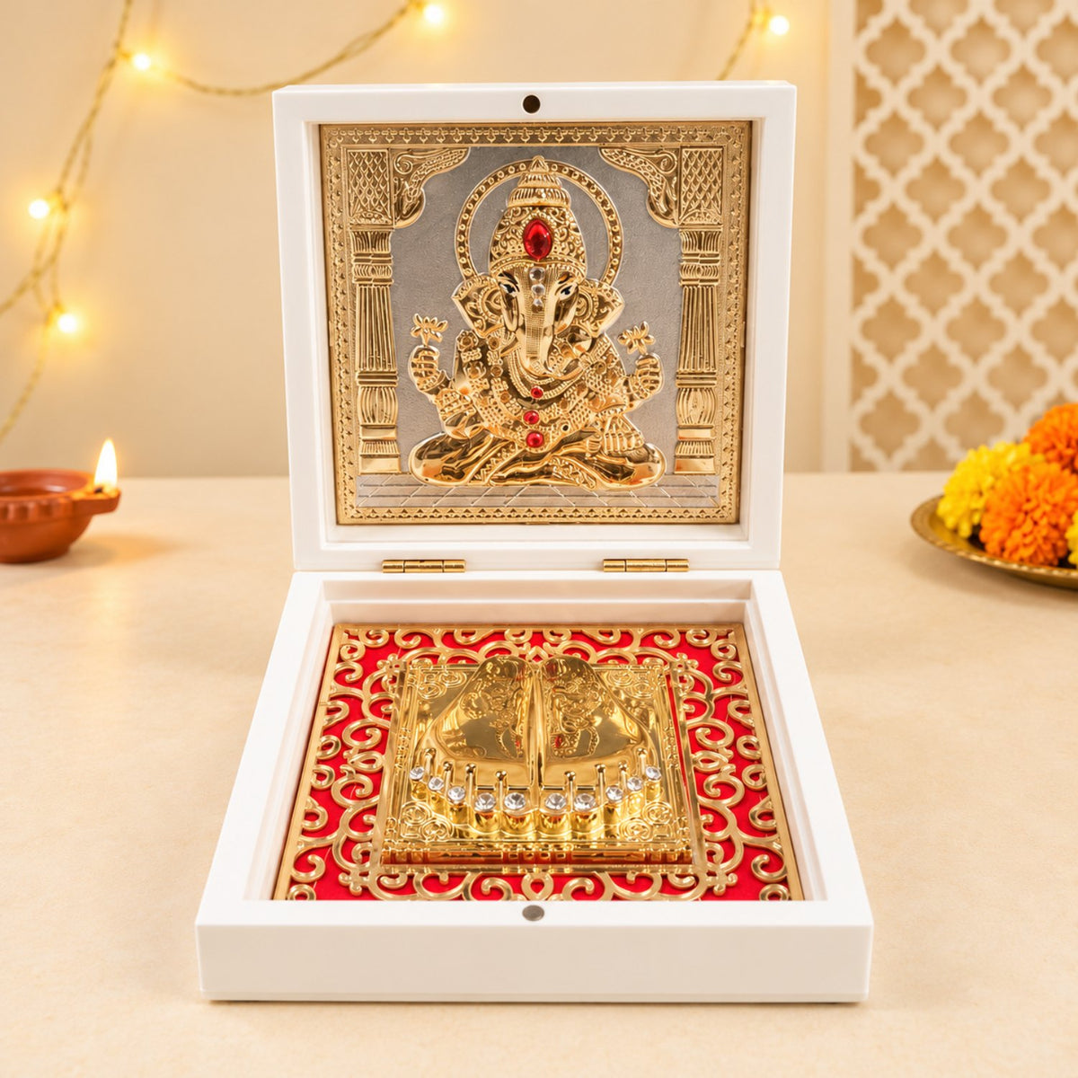 Ganesha Blessings Gourmet Diwali Gift Box