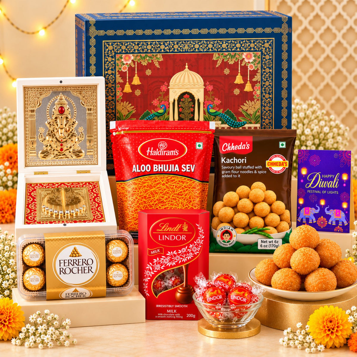 Ganesha Blessings Gourmet Diwali Gift Box