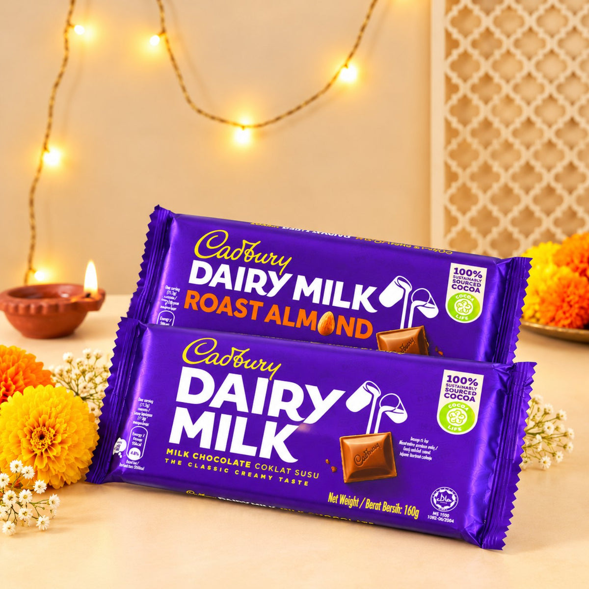 Diwali Mithai and Imported Chocolate Diwali Surprise Box