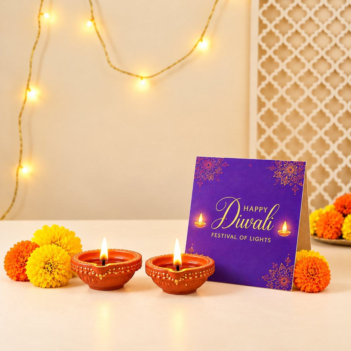 Diwali Special Lindt Lindor and Excellence Chocolate Duo with Ferrero Rocher Gift