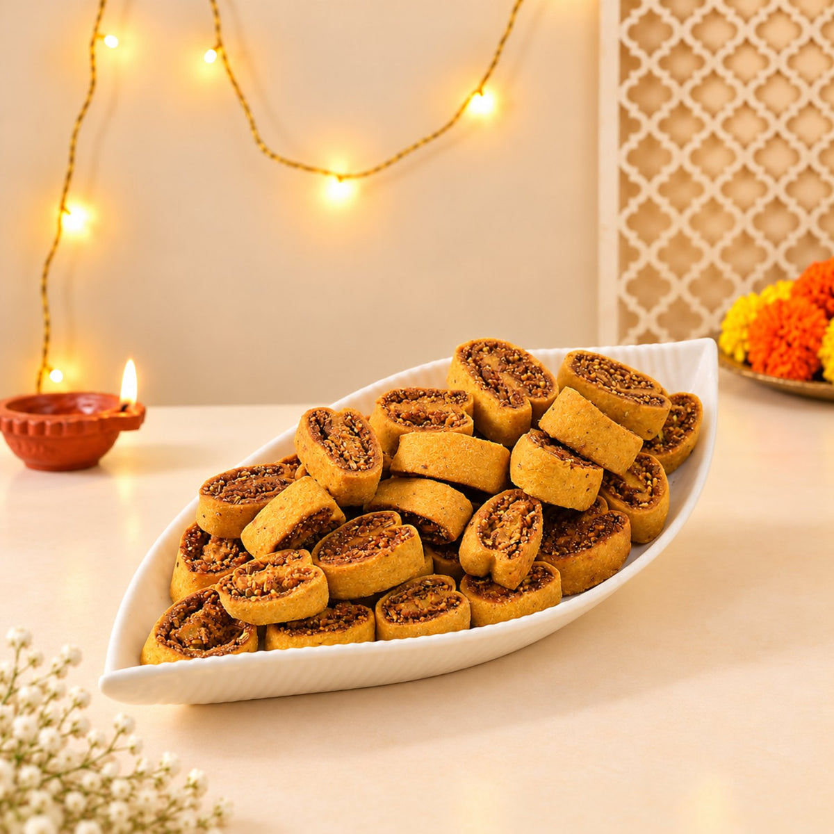 Lindt Lindor Duo with Crunchy Bhakarwadi Diwali Gift