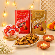 Lindt Lindor Duo with Crunchy Bhakarwadi Diwali Gift