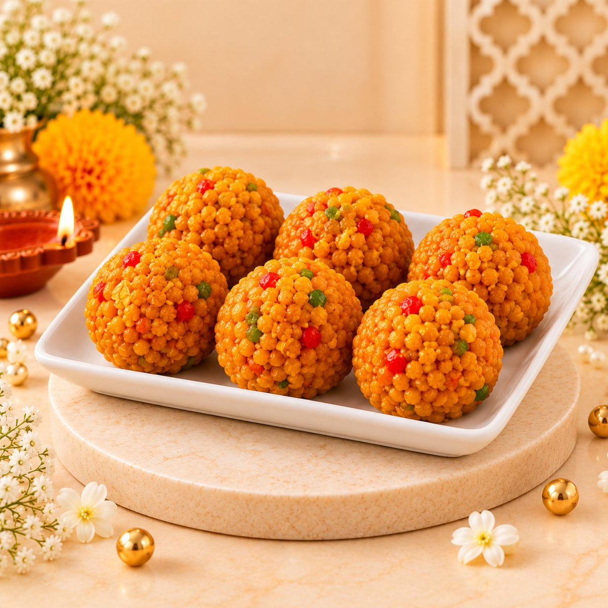 Royal Diwali Sweets, Chocolates and Almonds Diwali Gift Hamper