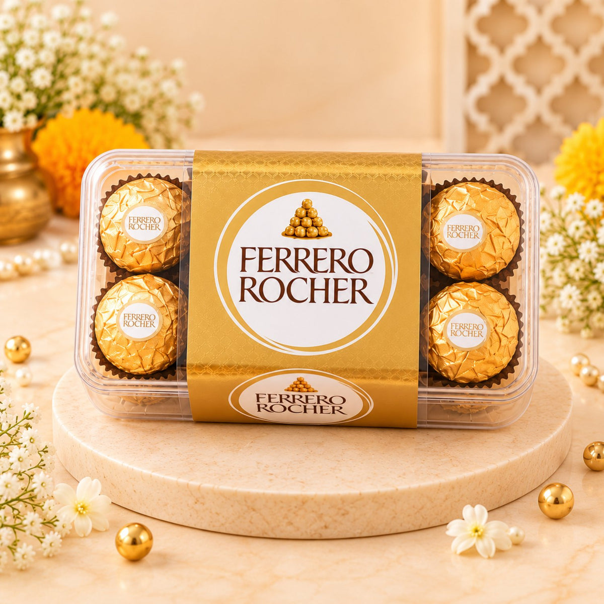 Royal Diwali Nuts with Chocolate and Mithai Hamper