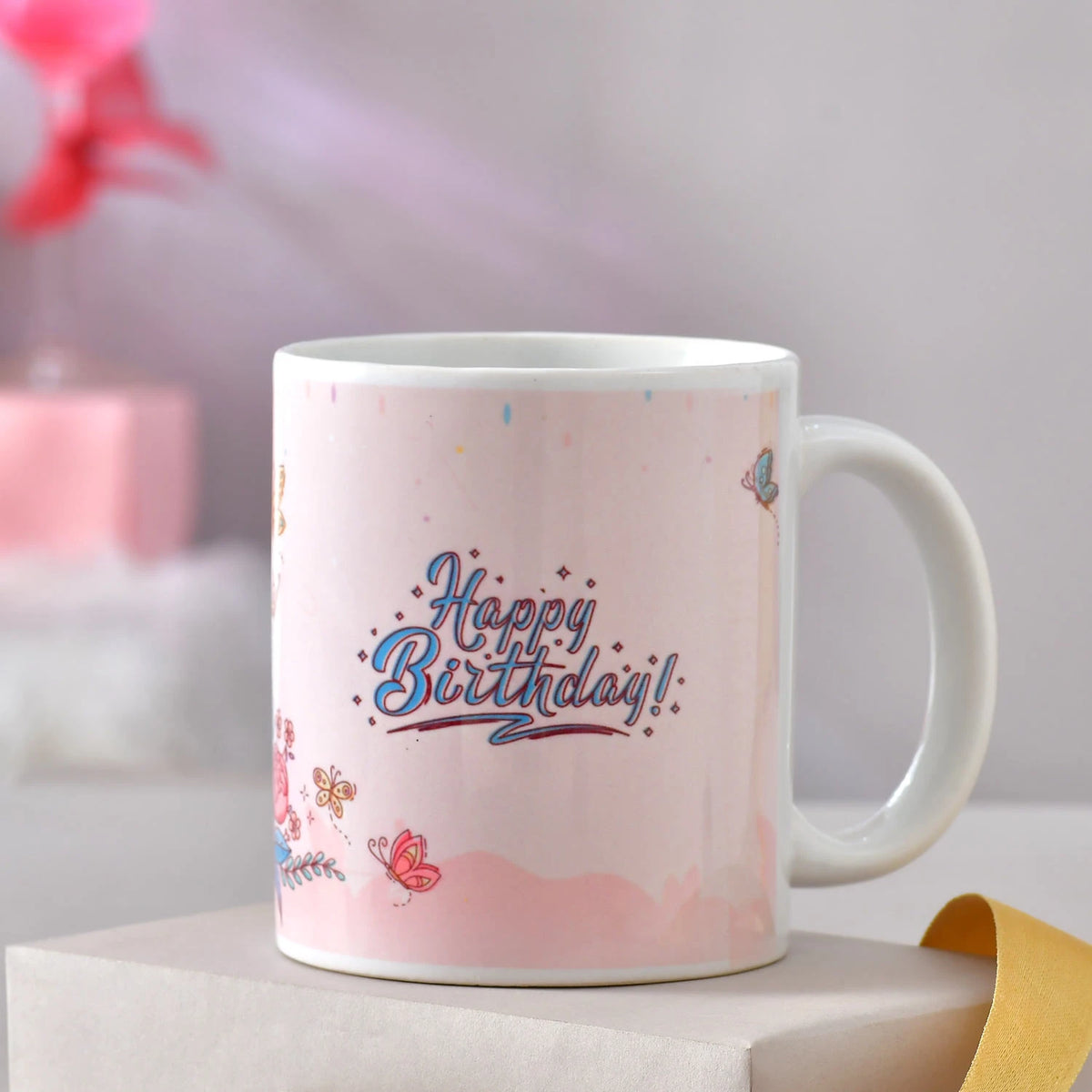 Personalized Birthday Photo Mug
