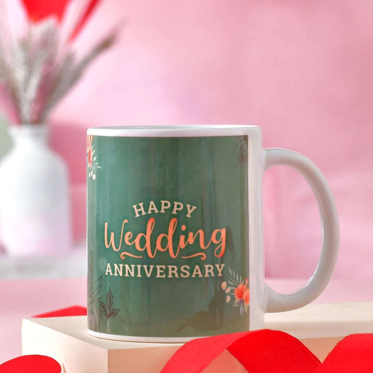 Personalized Photo Wedding Anniversary Mug
