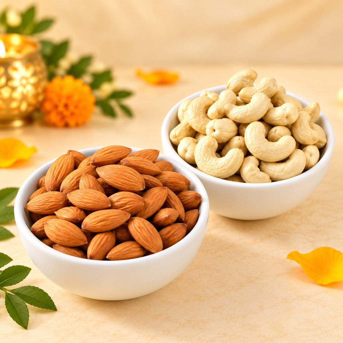 Diwali Sweet Treats with Rasgulla and Soan Papdi with Dryfruits