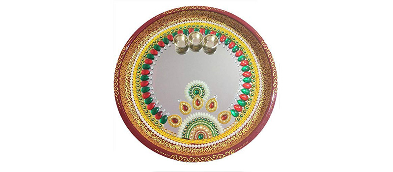 Rakhi Thali Decoration Raksha Bandhan Thali Decor Ideas Rakhi In