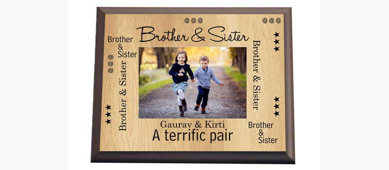 personalized photo frame