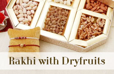 Rakhi with Dryfruits to USA
