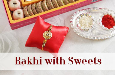 Rakhi with Sweets to UK