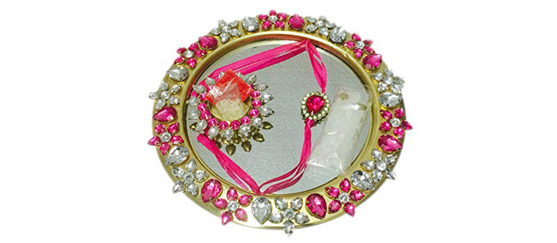 Rakhi Thali Decoration Raksha Bandhan Thali Decor Ideas Rakhi In