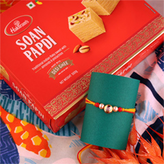 Soan with Desi Rakhi to Canada