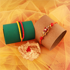 Mesmerising Rakhi Set Canada