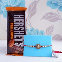 Ganesha Rakhi with Hersheys Chocolate