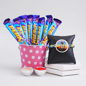 Pubg Rakhi N Chocolates for Kids