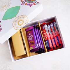 Bhai Dooj Chocolates Designer Box