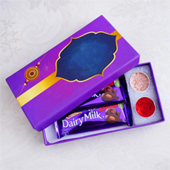 Dairy Milk Bhai Dooj Signature Box - Bhai Dooj Personalised Gifts