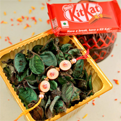 Kitkat Rakhi Thrill - Rakhi Chocolates to Canada