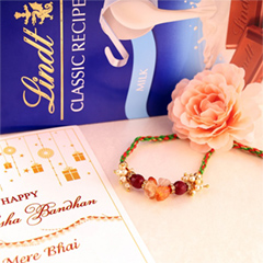 Lindt with Special Rakhi to Canada - Rakhi Chocolates to Canada