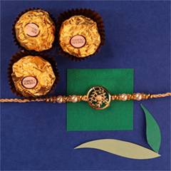 For Golden Heart - Rakhi for Brother in Canada