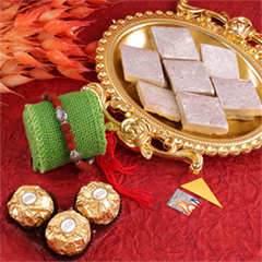 Rukdraksh Empowering Rakhi - Rakhi Sweets to Canada