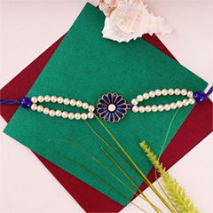 Celestial Pearl Rakhi - Rakhi for Brother in Canada