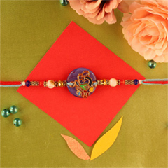 Heavenly Peacock Rakhi to Canada - Rakhi for Brother in Canada