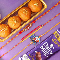 Captivating Rakhi Combo - Send Rakhi to Toronto