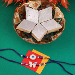 Heatiest Rakhi Wishes - Rakhi Thali to Canada