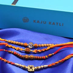 Awesome Combo Of 4 Rakhis With..