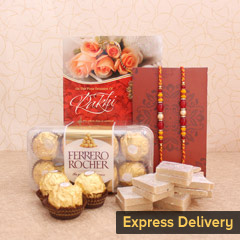 Best Wishes Combo for Brothers - Express Rakhi Gifts