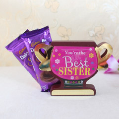 Best Sister Delights - Mugs & Cushions For Sister