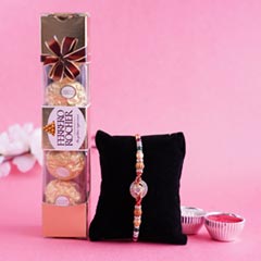 Pearly Delight - Personalized Rakhi Gifts For Brother