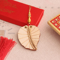 Attractive Lumba Rakhi - Lumba for Bhabhi