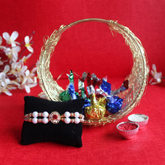 COMBO OF DEEP LOVE FOR BRO - Personalized Rakhi Gifts For Brother