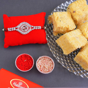 A pack of sweetness for brother - Send Rakhi to Bhopal