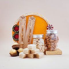 Special Love Hamper - Rakhi with Sweets