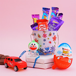 Perfect Hamper of Love - Rakhi with Personalized Gifts