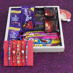 Lovely Surprise Hamper - Rakhi Sets